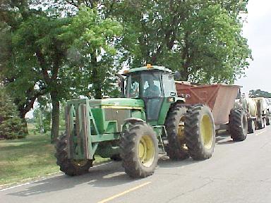 Farm tractor