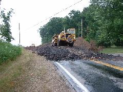 unexpected road closed