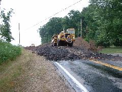 unexpected road closed