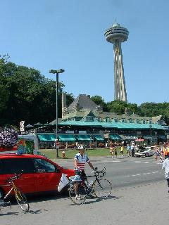 Victoria Park Restaurant w/ observation tower in background