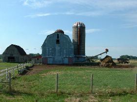 A scenic farm