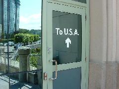 door back to USA