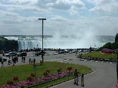 Horseshoe Falls - view from Victoria Park Restaurant