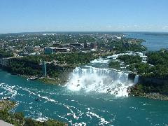 View from the 775ft tall Skylon Tower