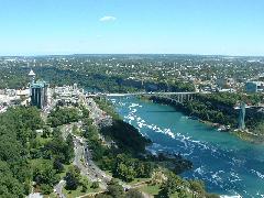 View from the 775ft tall Skylon Tower