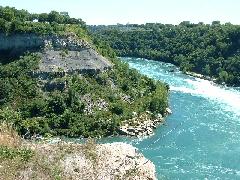 Giant whirlpool on Niagara River