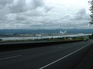 View of Columbia River