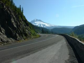 Sights ascending Mt. Hood