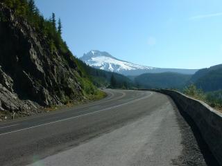 Sights ascending Mt. Hood