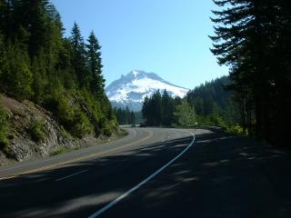 Sights ascending Mt. Hood