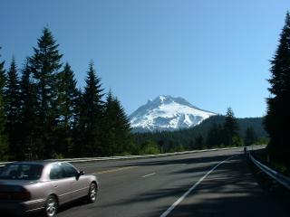 Sights ascending Mt. Hood