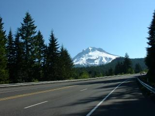 Sights ascending Mt. Hood