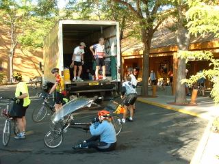 Loading luggage at Kah-Nee-Ta Resort