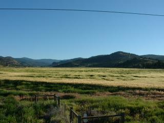 flat, cold headwind out of Prineville