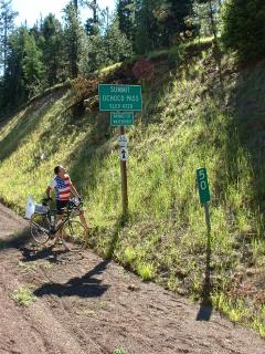 First climb at summit 4,720 ft