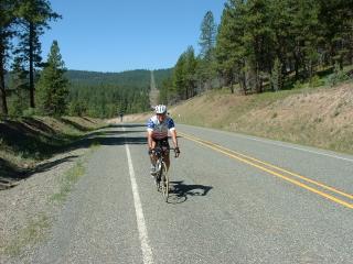 me at first summit,Dixie Mt., 5,276 feet