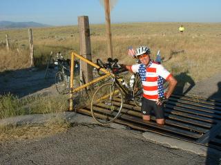 Oops!  I slipped into a cattle guard!