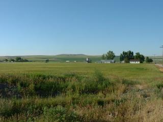 Scenic view leaving Idaho Falls