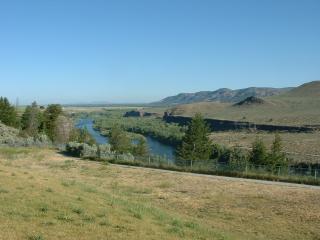 Scenic view leaving Idaho Falls