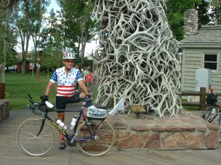 Elk Horn Arch in Jackson