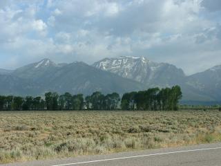 View of the Teton Mountains