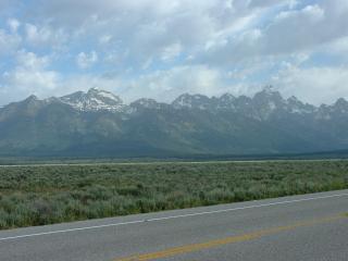 View of the Teton Mountains