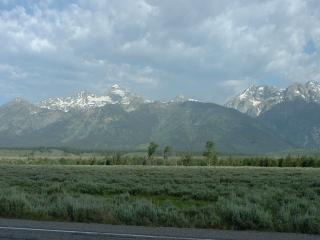 View of the Teton Mountains