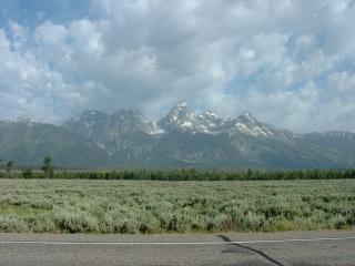 View of the Teton Mountains