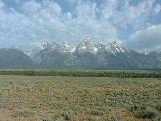 View of the Teton Mountains