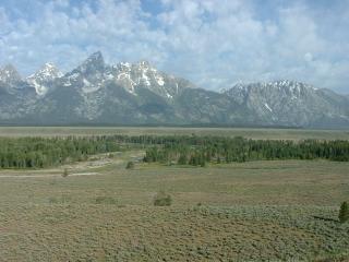 View of the Teton Mountains