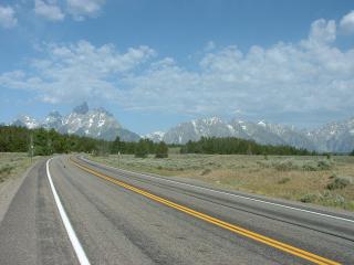 View of the Teton Mountains