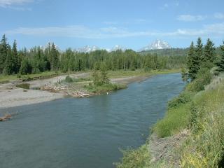 View of the Teton Mountains