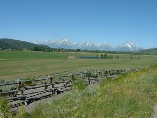 View of the Teton Mountains