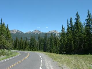 View of descent from Pass