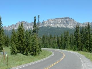 View of descent from Pass