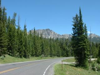 View of descent from Pass