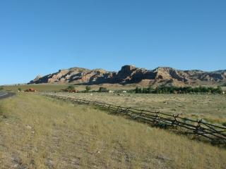View between Dubois and Riverton