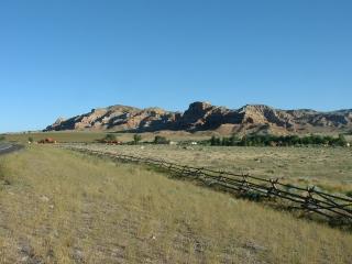 View between Dubois and Riverton