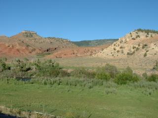 View between Dubois and Riverton