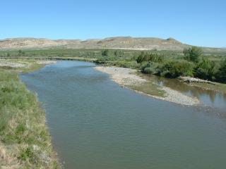 View between Dubois and Riverton