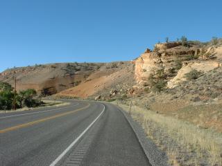 View between Dubois and Riverton