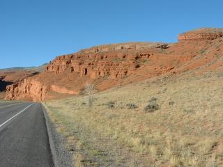 View between Dubois and Riverton