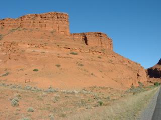 View between Dubois and Riverton