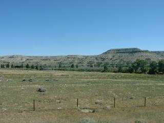 View between Dubois and Riverton