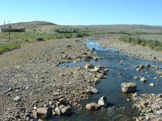 View between Dubois and Riverton