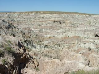 Erosion at Hell's Half Acre