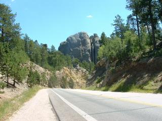 Approaching Mt. Rushmore