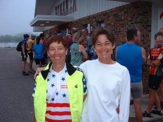 Becky Garrett and Peggy Robideau