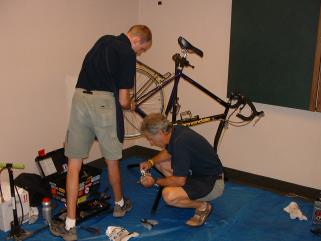 Assembling my bike