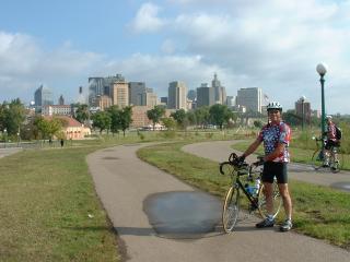 Me and St. Paul skyline